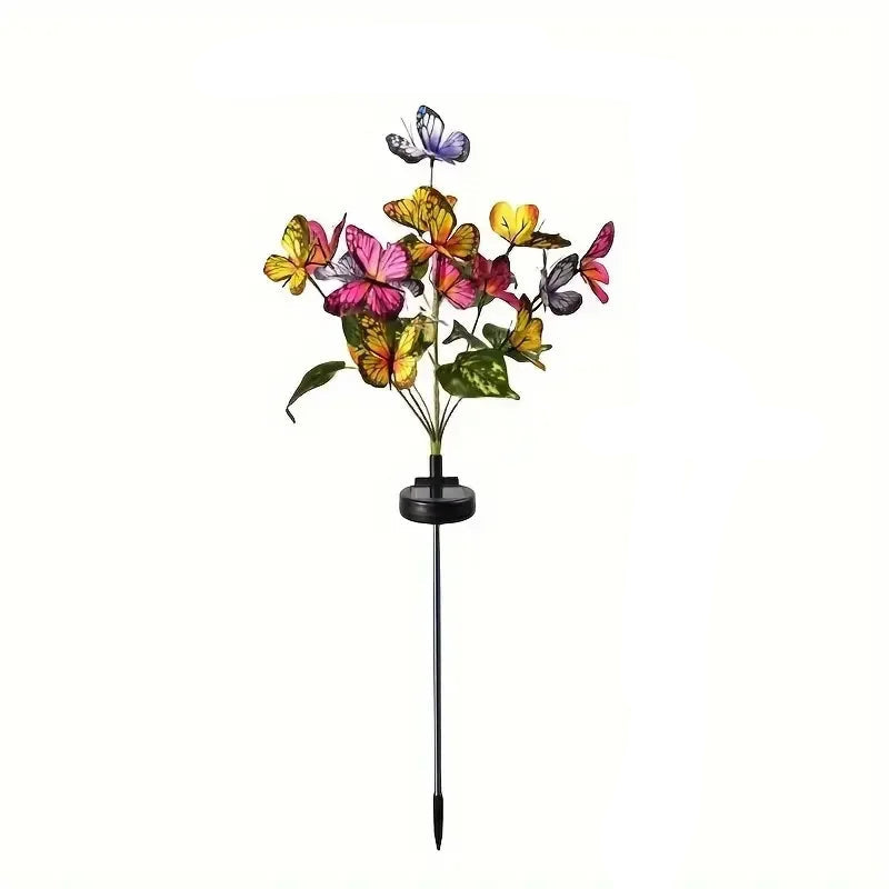 Waterproof solar butterfly lawn light for garden decoration