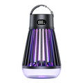 Insect repellent lamp with digital display on a white background