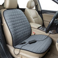 Car seat cover with heating function on a vehicle seat