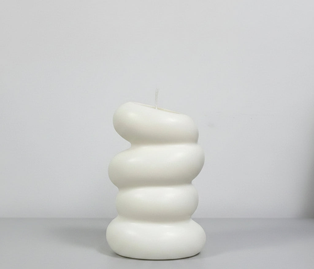 White decorative vase 