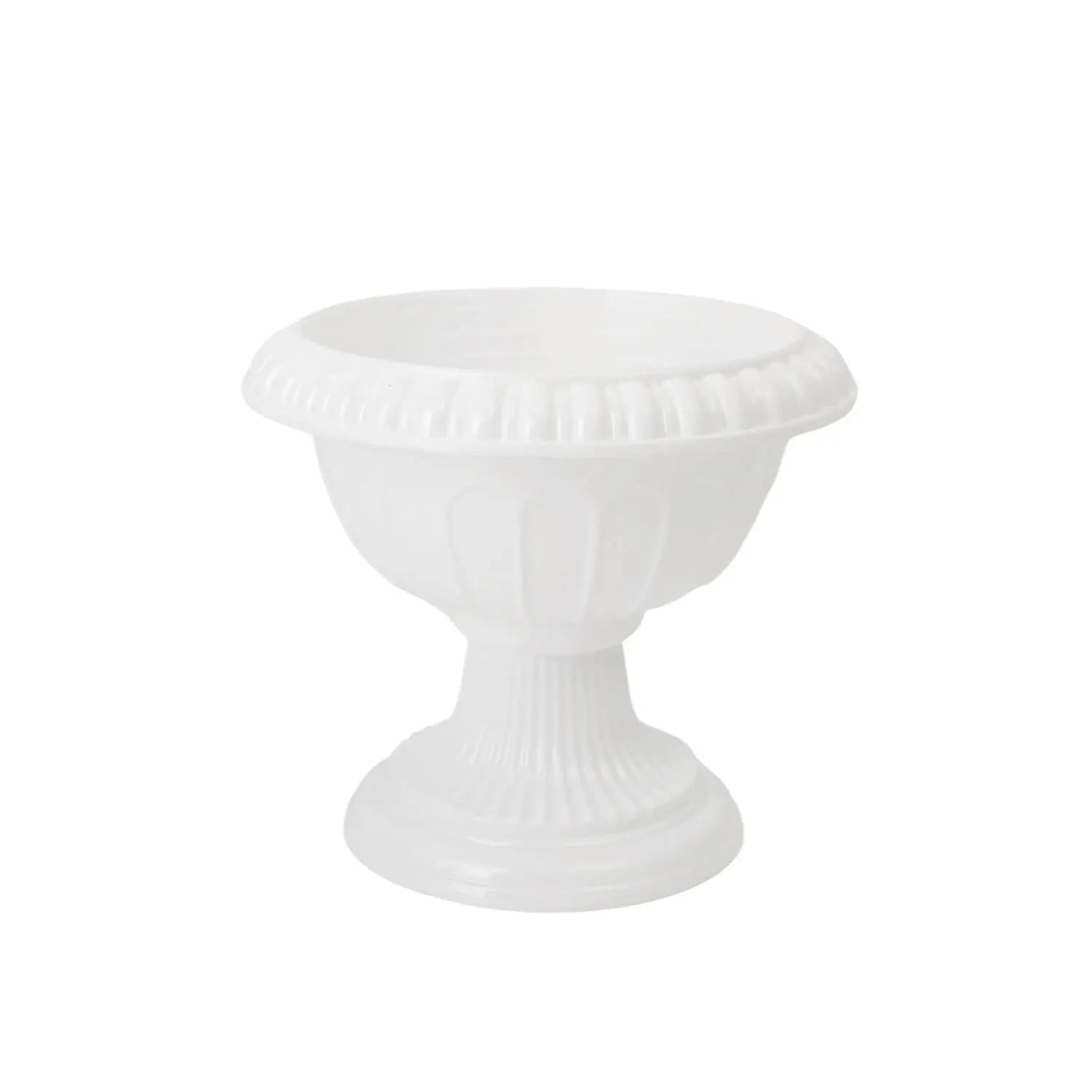 White decorative pedestal 
