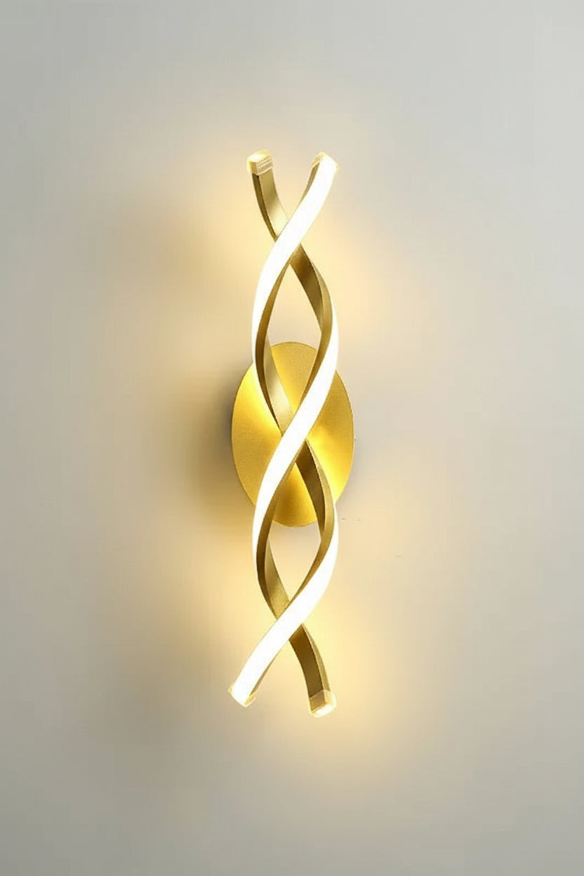 Gold wall sconces 