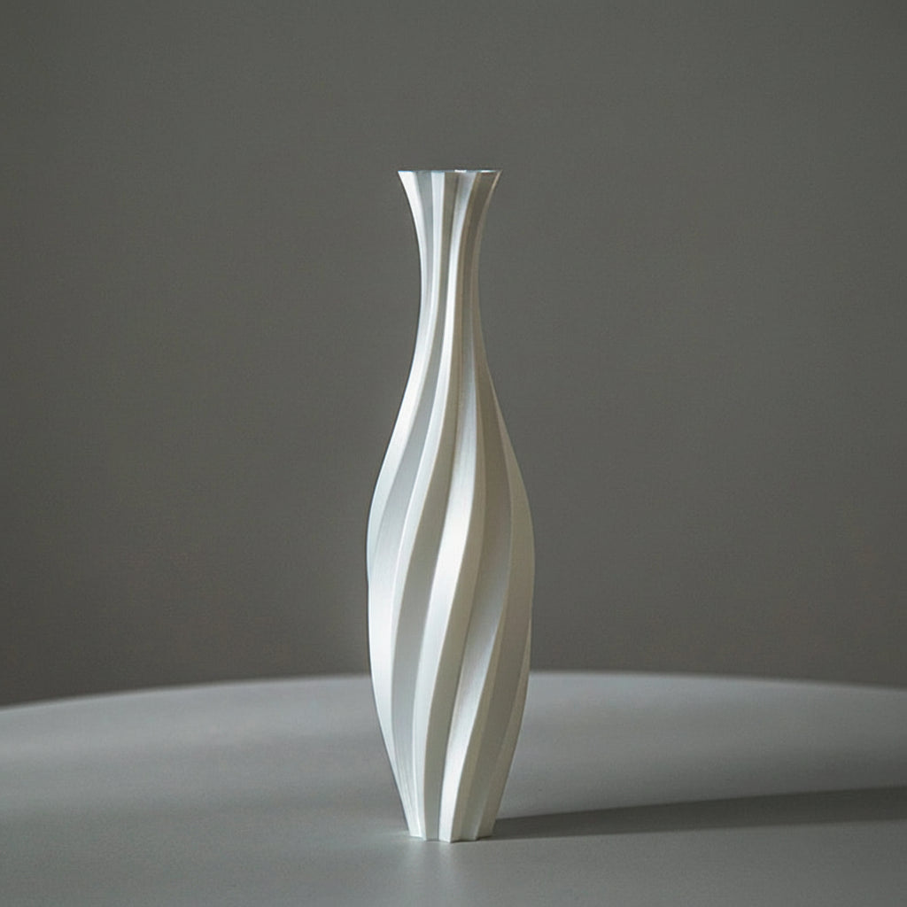 White vase 
