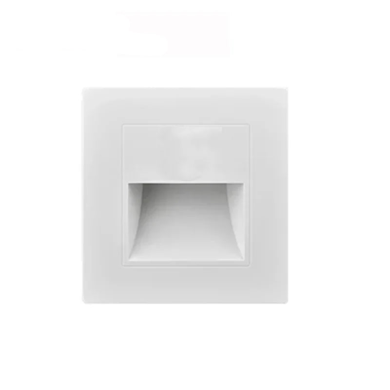 White square light fixture with 'No Sensor' label on a white background