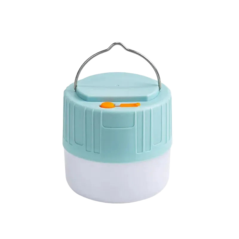 Portable lantern with a handle on a white background, featuring the brand 'E-Smarter'.