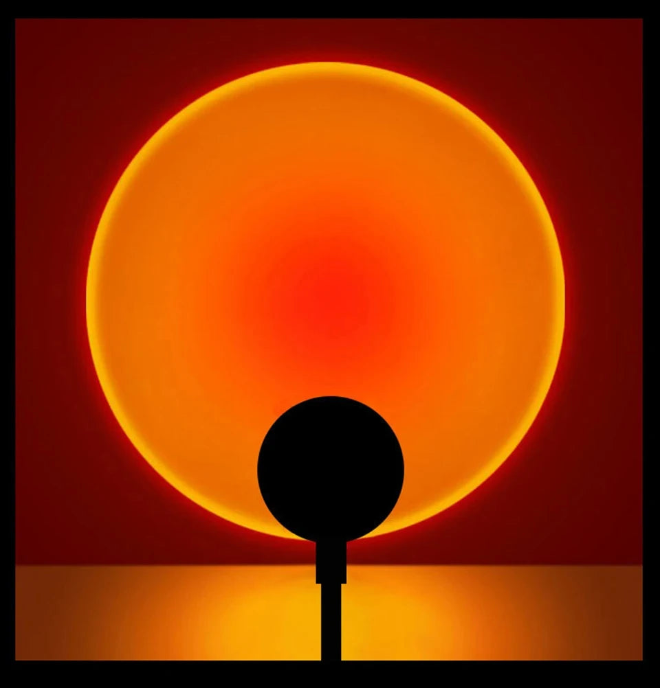 USB LED Sunset Projector Lamp – Atmosphere Night Light | Home Store JP