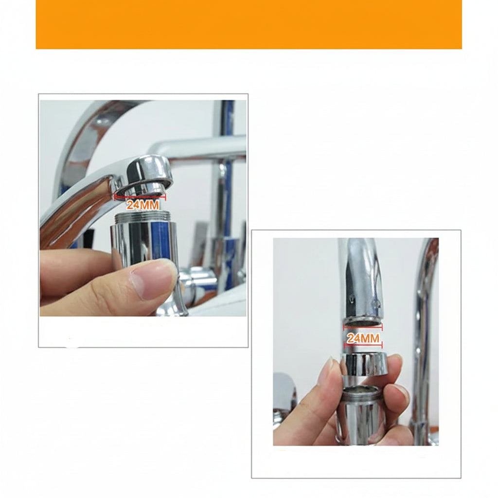 RGB LED Faucet Light – 7-Colour Glowing Water Tap Attachment