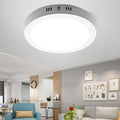 Ceiling light fixture in a modern living room setting