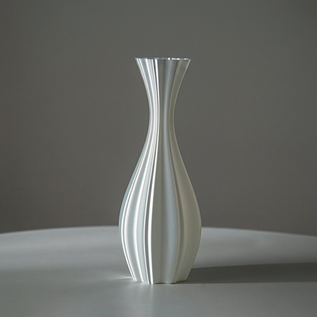 White vase 